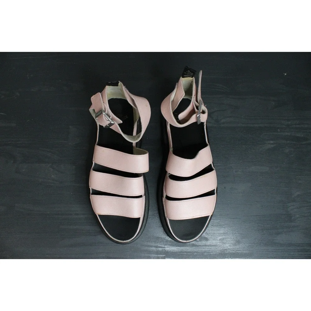 Dr Martens Clarissa‎ II Quad Sandals Womens US Size 11 Lilac Leather Platform